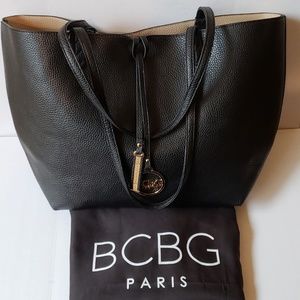 Reversible BCBG Tote Bag w/ Dust Bag